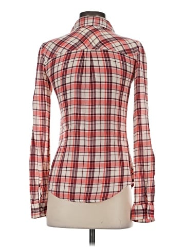 Girl Krazy Long Sleeve Button-Down Shirt (view 2)