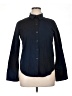 Elemente Clemente 100% Organic Cotton Black Blue Long Sleeve Blouse Size 16 (3) - photo 1