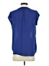 Fun2Fun 100% Polyester Blue Short Sleeve Blouse Size S - photo 2