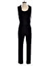 Bar III 100% Polyester Solid Black Jumpsuit Size M - photo 1