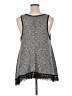 Moon Collection Black Sleeveless Top Size XL - photo 2