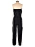 Evereve 100% Lyocell Solid Black Jumpsuit Size M - photo 2