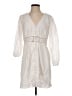 Old Navy 100% Polyester White Casual Dress Size M - photo 1