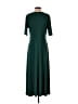 Chaus Solid Green Casual Dress Size M - photo 2