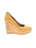 Stuart Weitzman Yellow Wedges Size 7 1/2 - photo 1