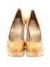Stuart Weitzman Yellow Wedges Size 7 1/2 - photo 2