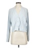 Lunya Blue Long Sleeve Blouse Size XS - photo 1