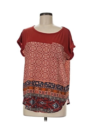 Xhilaration Short Sleeve Blouse (view 1)