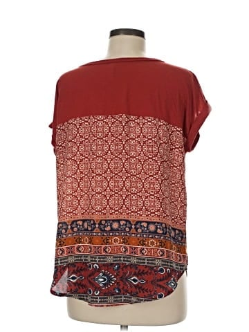 Xhilaration Short Sleeve Blouse (view 2)