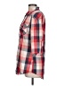 WESC Red 3/4 Sleeve Blouse Size L - photo 5