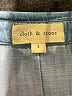 Cloth & Stone Blue Long Sleeve Button-Down Shirt Size L - photo 7