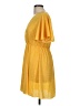 Unbranded 100% Polyester Polka Dots Yellow Casual Dress Size M - photo 5