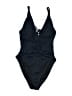 Nasty Gal Inc. Solid Black Bodysuit Size M - photo 1