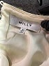 Milly Metallic Silver Short Sleeve Top Size 6 - photo 7