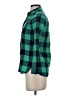 J.Crew Plaid Green 3/4 Sleeve Button-Down Shirt Size 00 (petite) - photo 5