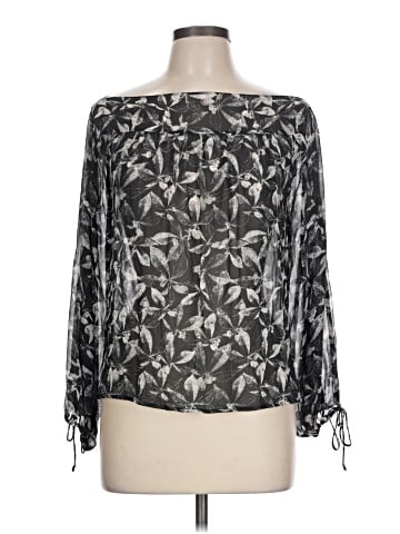 Tracy M. 3/4 Sleeve Silk Top (view 1)