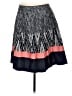 George Chevron-herringbone Blue Casual Skirt Size 8 - photo 1