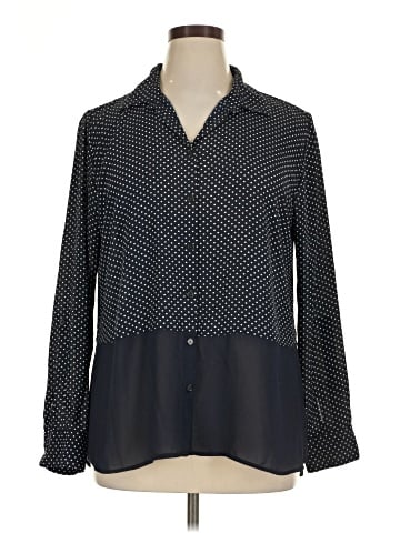 Van Heusen Long Sleeve Blouse (view 1)