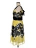 Cato Graphic Yellow Cocktail Dress Size 6 - photo 5