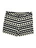 Ann Taylor Chevron-herringbone Ivory Shorts Size 8 - photo 2