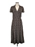 BCBGMAXAZRIA Print Gray Casual Dress Size M - photo 1