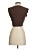 Meshki Brown Short Sleeve Top Size XS - photo 2