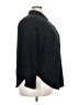 Torrid Solid Black 3/4 Sleeve Button-Down Shirt Size 3X Plus (3) - photo 4