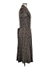 BCBGMAXAZRIA Print Gray Casual Dress Size M - photo 4