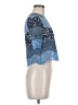 Sandro Blue Short Sleeve Top Size Med (2) - photo 4