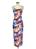 Assorted Brands Print Blue Cocktail Dress Size M - photo 2