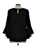 GOLDRAY Black 3/4 Sleeve Blouse Size L - photo 2