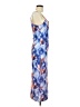 Assorted Brands Print Blue Cocktail Dress Size M - photo 4