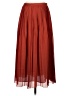 Rebecca Minkoff 100% Polyester Red Casual Skirt Size 4 - photo 2