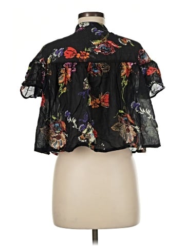 Free People Short Sleeve Blouse (view 2)