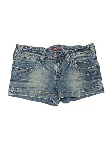 Hydraulic Denim Shorts (view 1)