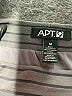 Apt. 9 Stripes Black Casual Skirt Size M - photo 4