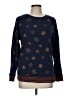 Assorted Brands Print Blue Pullover Sweater Size M - photo 1