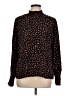 Sanctuary 100% Rayon Polka Dots Black Long Sleeve Blouse Size L - photo 1
