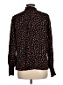 Sanctuary 100% Rayon Polka Dots Black Long Sleeve Blouse Size L - photo 2