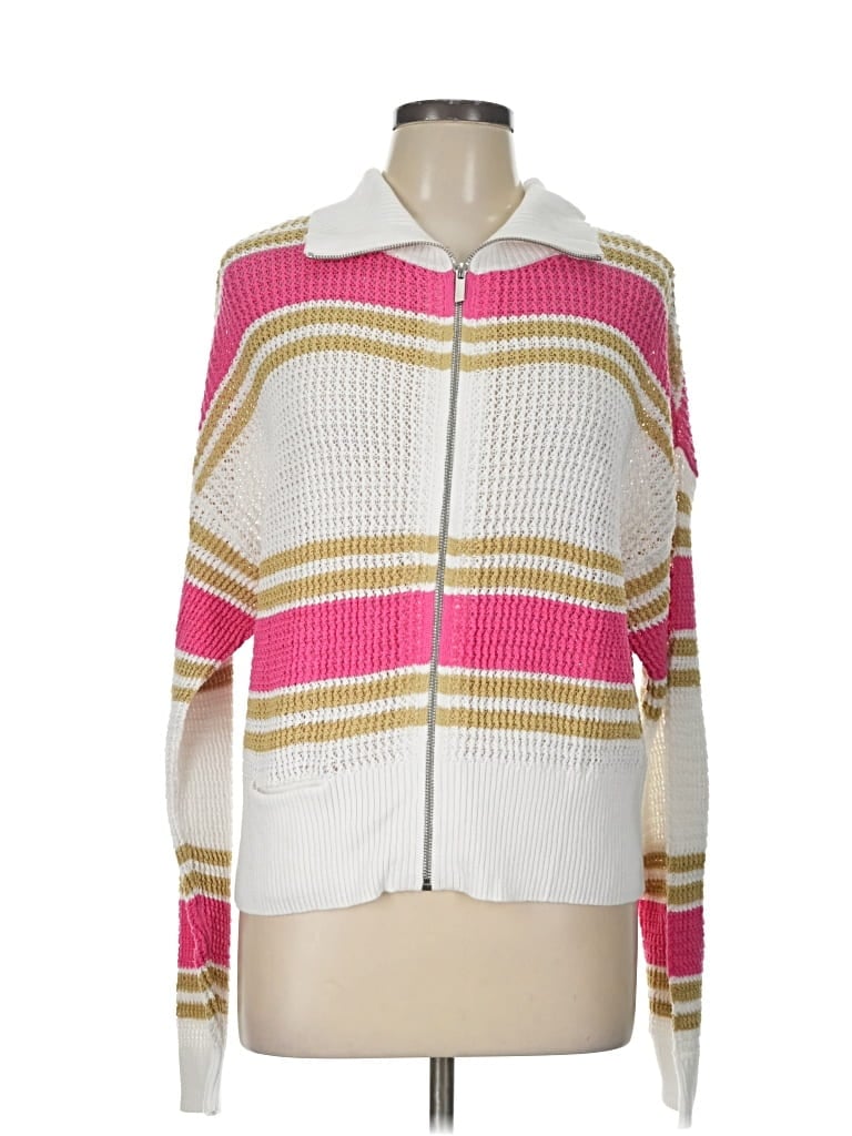 Nic + Zoe Cardigan Sweater In White