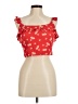 Le Lis Red Sleeveless Blouse Size M - photo 1