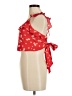 Le Lis Red Sleeveless Blouse Size M - photo 5