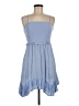 Forever 21 100% Polyester Solid Blue Casual Dress Size M - photo 1