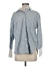 Gap Stripes Blue Long Sleeve Button-Down Shirt Size XS - photo 1