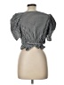 Unbranded Black Short Sleeve Blouse Size L - photo 2
