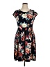 Gilli Floral Blue Casual Dress Size 1X - photo 1