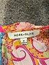 Rose + Olive Orange Short Sleeve Blouse Size M - photo 7