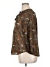 MASON & BELLE 100% Polyester Brown 3/4 Sleeve Blouse Size XL - photo 5