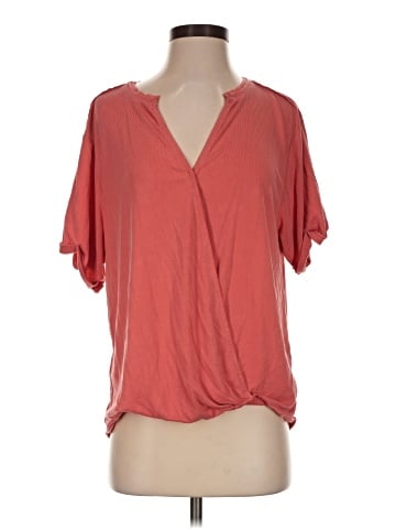 Saturday Sunday Short Sleeve Blouse (view 1)