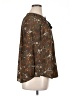 MASON & BELLE 100% Polyester Brown 3/4 Sleeve Blouse Size XL - photo 4
